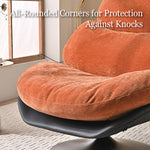 Load image into Gallery viewer, 39.3&#39;&#39; Modern Swivel Lounge Chair  Plush Comfort Ergonomic Design Durable Long Term Support
