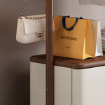 Load image into Gallery viewer, 71.37&#39;&#39; Coat Rack with Storage Drawers Modern Multifunctional Organizer  Space-Saving Design Smooth Mobility
