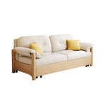 Load image into Gallery viewer, Sofa Bed with Storage Space Convertible Design Solid Wood Sponge Fabric
