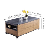 Load image into Gallery viewer, 47.4&quot; Coffee Table Lift Top Hidden Large Storage
