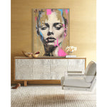 Load image into Gallery viewer, Handmade Abstract Portrait Painting Contemporary Face Art on Canvas
