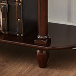 Load image into Gallery viewer, Solid Wood Classic Entryway Console Table with Drawers and Lower Shelf
