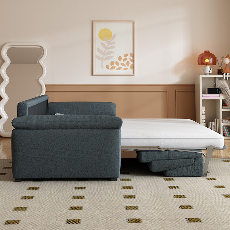 72.1" Convertible Sofa Bed with 3.9" Thick Mattress Modern Design Space-saving Sleeper Sofa for Comfort and Function
