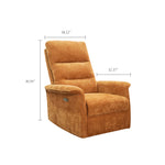 Load image into Gallery viewer, 32.37&#39;&#39;Recliner Chair, Power Recliner, Living Room Furniture, Velvet Sofa Chair, Modern Lounge Chair
