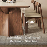 Load image into Gallery viewer, Modern Rectangular Dining Table with Sintered Stone Top
