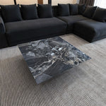 Load image into Gallery viewer, 23''/31''Minimalist Square Coffee Table Modern Marble-Texture Centerpiece
