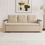 Load image into Gallery viewer, 83'' Modern Convertible Sofa Bed with Storage Contemporary Upholstered Sleeper Sofa
