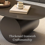 Load image into Gallery viewer, Modern Irregular Coffee Table Set Cloud-Shaped with Glass Accent Top Sculptural Base for Contemporary Living Rooms
