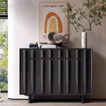 Load image into Gallery viewer, Modern Sideboard Cabinet 3 Doors Adjustable Shelves Contemporary Style
