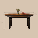 Load image into Gallery viewer, 50.7&quot; Versatile Extendable Dining Table Round to Oval Conversion
