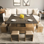 Load image into Gallery viewer, 47.4&quot; Coffee Table Lift Top Hidden Storage Modern Minimalist Design
