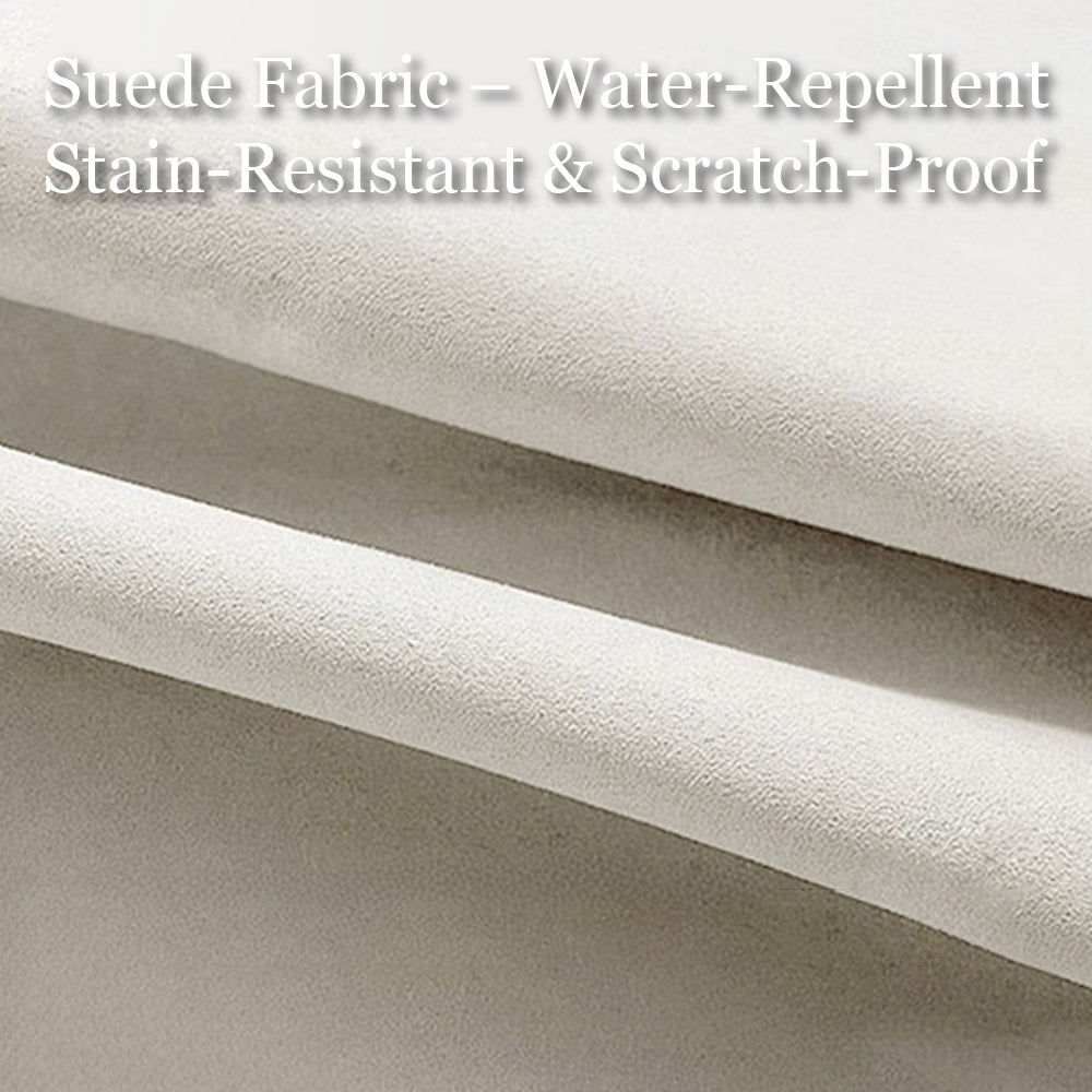 42.9'' Modern Rocking Chair  Plush Comfort Ergonomic Design Durable Wooden Base for Relaxation