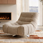 Load image into Gallery viewer, Modern Swivel Lounge Chair with Plush Upholstery Oversized Accent Chair
