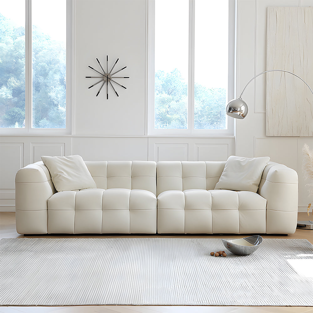 Modern Tufted Upholstered Sofa – Multiple Sizes Available