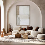 Load image into Gallery viewer, Layered Memories A Timeless Abstract Expression of Tranquil Elegance
