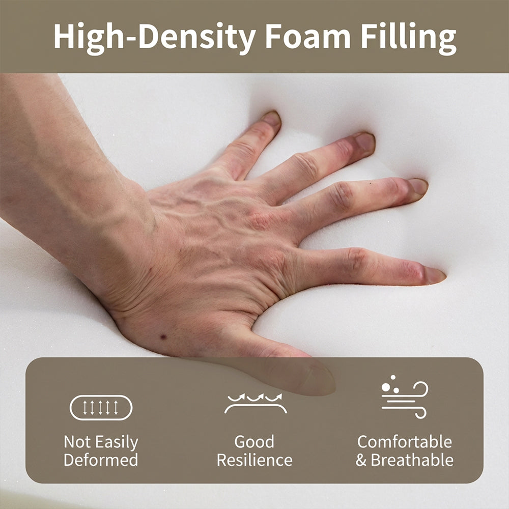 Modern Adjustable Swivel Bar Stool Upholstered Faux Leather Seat Height Adjustable 1 Piece