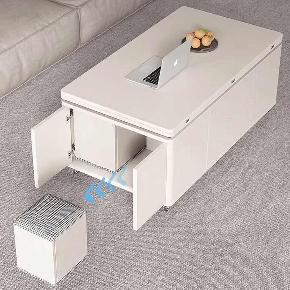 Multifunctional Lift-Top Coffee Table 2-in-1 Dining and Work Desk for Small Spaces