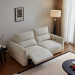 Load image into Gallery viewer, 79.1'' Modern Power Recliner Sofa Soft Fabric Upholstered Electric Reclining Couch
