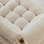 Load image into Gallery viewer, Modern Bouclé Upholstered Wooden Frame Lounge Sofa
