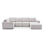 Load image into Gallery viewer, 136.5&quot; Modular Compressed Sofa Modern Tufted Lightweight Convertible Sectional for Multi-scene Use
