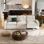 Load image into Gallery viewer, 115.35&#39;&#39; CloudLuxe Power Reclining 3-Seat Sofa Linen Fabric Cloud Comfort
