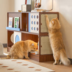 Load image into Gallery viewer, Modern Modular Storage Cabinet Pet Friendly Sideboard Multi Functional Cabinet
