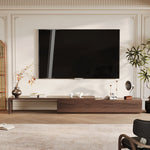 Load image into Gallery viewer, Extendable TV Stand with Storage Drawers Modern TV Console
