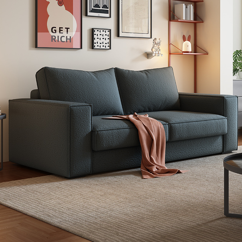 Sleeper Sofa with 3.9" Thick Spring Mattress Modern Design Space-saving for Comfort and Function
