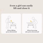 Load image into Gallery viewer, 47.2'' Lift-Top Coffee &amp; Dining Table 2-in-1 Multifunctional Convertible Table with Hidden Storage and Mobility
