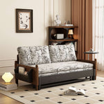 Load image into Gallery viewer, Convertible Sofa Bed with Storage Floral Print Fabric
