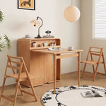 Load image into Gallery viewer, Modern Space Saving Foldable Dining Table with Hidden Pull Out Bed Wood Convertible Table Bed Combo Multifunction Furniture
