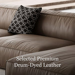 Load image into Gallery viewer, Modern Modular Top-Grain Leather Sectional Sofa
