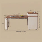 Load image into Gallery viewer, Modern Lift Top Coffee Table with Storage Extendable Wooden Coffee Table with Open Shelves Multi-Functional Living Room Table
