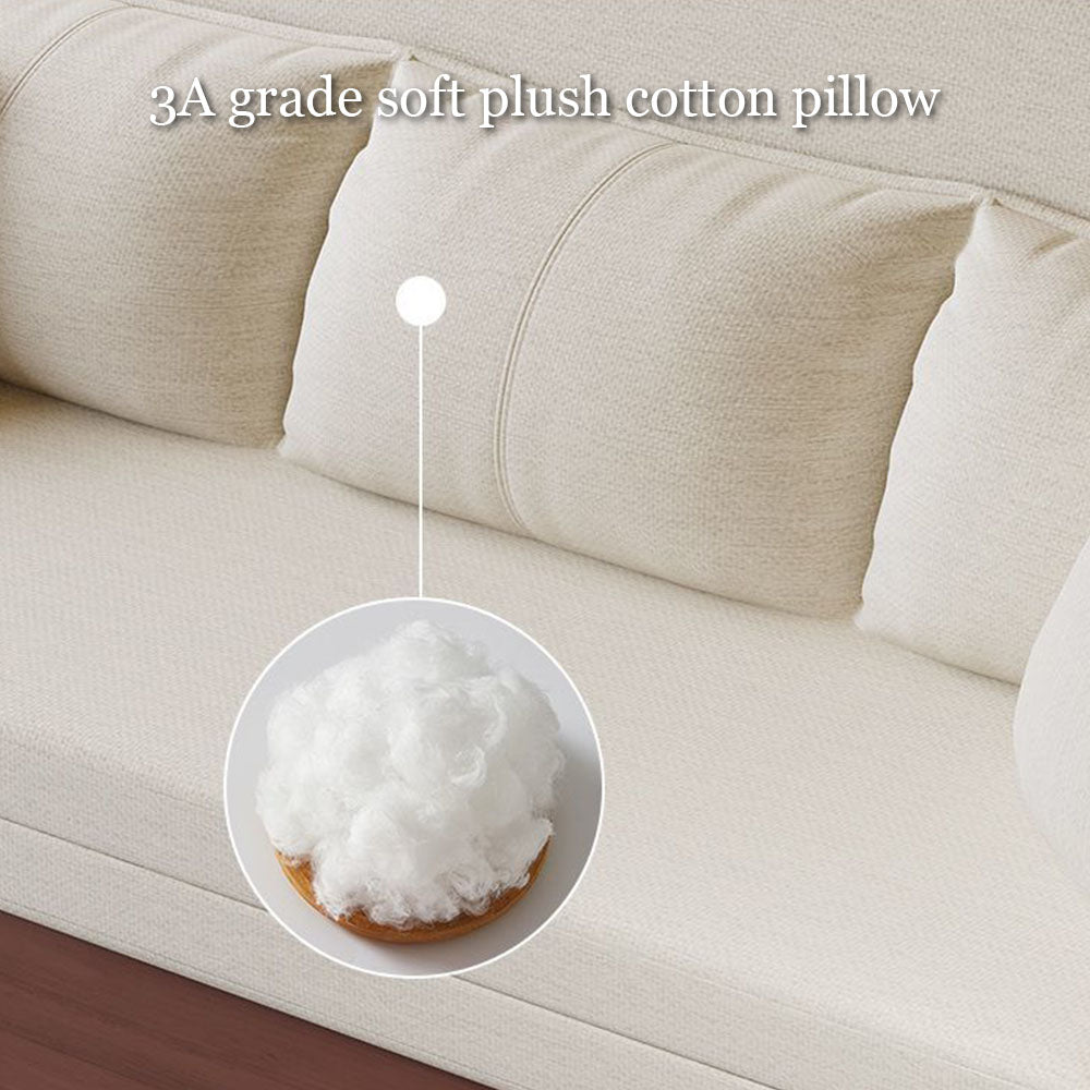 Modern Multifunctional Sofa Bed with Electric Lift Coffee Table & Storage