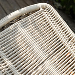 Load image into Gallery viewer, Modern Outdoor Rocking Lounge Chair with Cushioned Seat and Woven Frame
