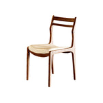 Load image into Gallery viewer, 2PCS Wooden Dining Chair Ergonomic Backrest Minimalist Design Soft Leather Seat
