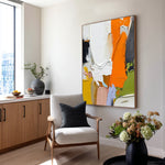 Load image into Gallery viewer, Fragments of Color Handcrafted Painting
