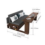 Load image into Gallery viewer, Modern Storage Sofa Bed with Lift-up Function Space-saving Design Elegant and Practical
