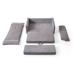 Load image into Gallery viewer, 66&#39;&#39; Convertible Folding Sofa Chair One-Click Bed Soft Sponge Padding Modern Minimalist Style
