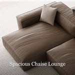 Load image into Gallery viewer, Modern Modular Top-Grain Leather Sectional Sofa
