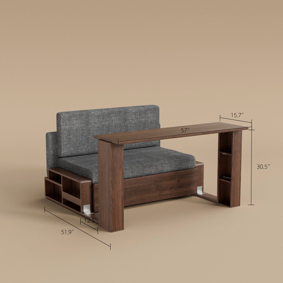 Modern Sofa Bed with Lift-up Function Space-saving Design Elegant and Practical