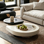 Load image into Gallery viewer, Modern Irregular Nesting Coffee Table Set Minimalist Lacquer Finish Living Room Tea Table
