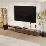 Load image into Gallery viewer, Extendable TV Stand with Storage Drawers Modern TV Console
