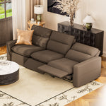Load image into Gallery viewer, 80.34&#39;&#39;Power Recliner Sofa with USB Ports, Adjustable Backrest &amp; Footrest, High-Density Cushions, Modern Minimalist Living Room Sofa
