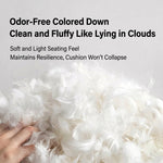 Load image into Gallery viewer, Modern Velvet Sofa Deep Seat Asymmetrical Design Removable Cover Couch
