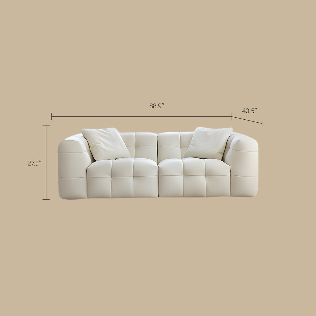 Modern Tufted Upholstered Sofa – Multiple Sizes Available