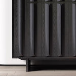 Load image into Gallery viewer, Modern Sideboard Cabinet 3 Doors Adjustable Shelves Contemporary Style
