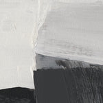 Load image into Gallery viewer, Original handmade abstract painting in black, white, grey, and beige tones, minimalist geometry adding serene artistry to any space.
