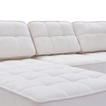 Load image into Gallery viewer, 136.5&quot; Modular Compressed Sofa Modern Tufted Lightweight Convertible Sectional for Multi-scene Use
