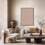 Load image into Gallery viewer, Original Wabi-Sabi style, hand-painted with authentic textures, embracing imperfection and serene beauty.
